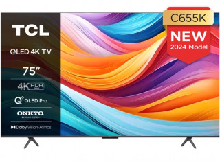 TCL 75C655K 75" C655K 4K QLED Smart TV